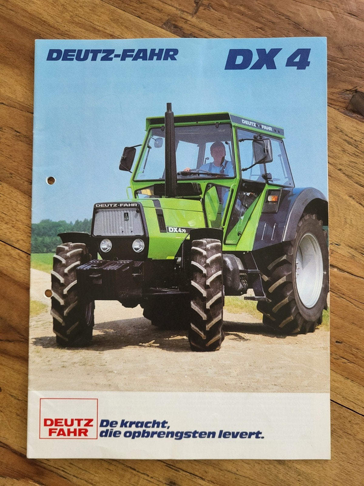 tractor folder Deutz-Fahr DX 4, Ophalen of Verzenden, Zo goed als nieuw