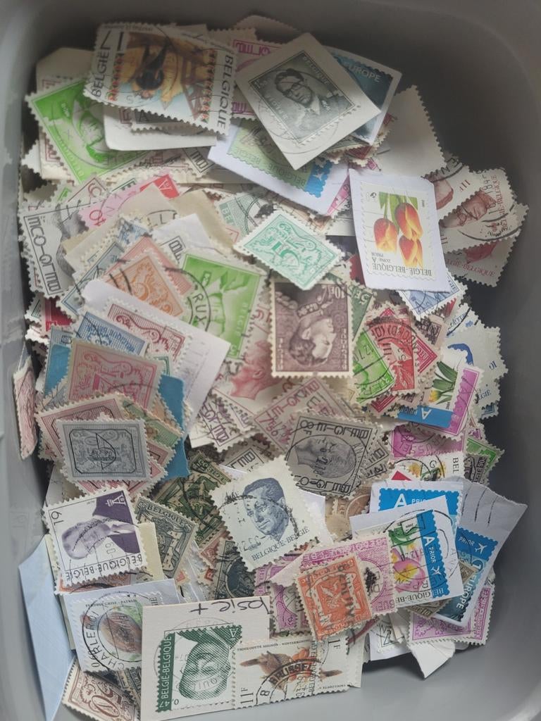 Belgische postzegels, Postzegels en Munten, Brieven en Enveloppen | België, Ophalen of Verzenden, Overige typen