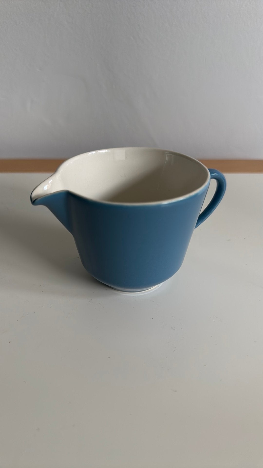 Fris Edam jubilant blauw kannetje, Ophalen of Verzenden