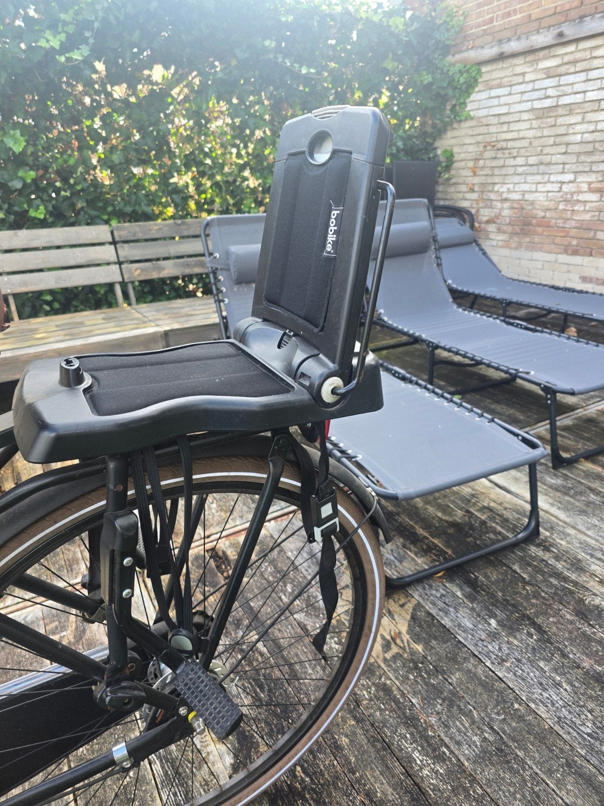 Bobike Exclusive Tour Fietszitje Achter - Zwart, Fietsen en Brommers, Fietsaccessoires | Fietsstoeltjes, Ophalen, Achterzitje
