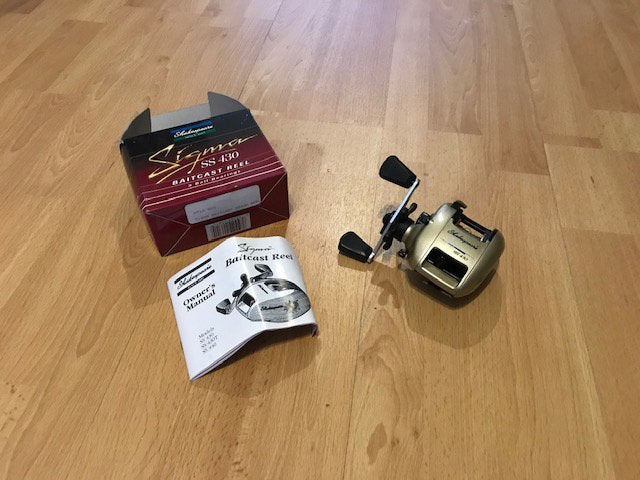 Shakespeare ss 430 sigma reel, Watersport en Boten, Ophalen, Zo goed als nieuw, Molen