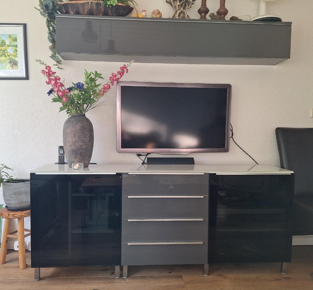 Tv-meubel/dressoir Ikea Besta, Ophalen, Gebruikt, 150 tot 200 cm, Minder dan 100 cm