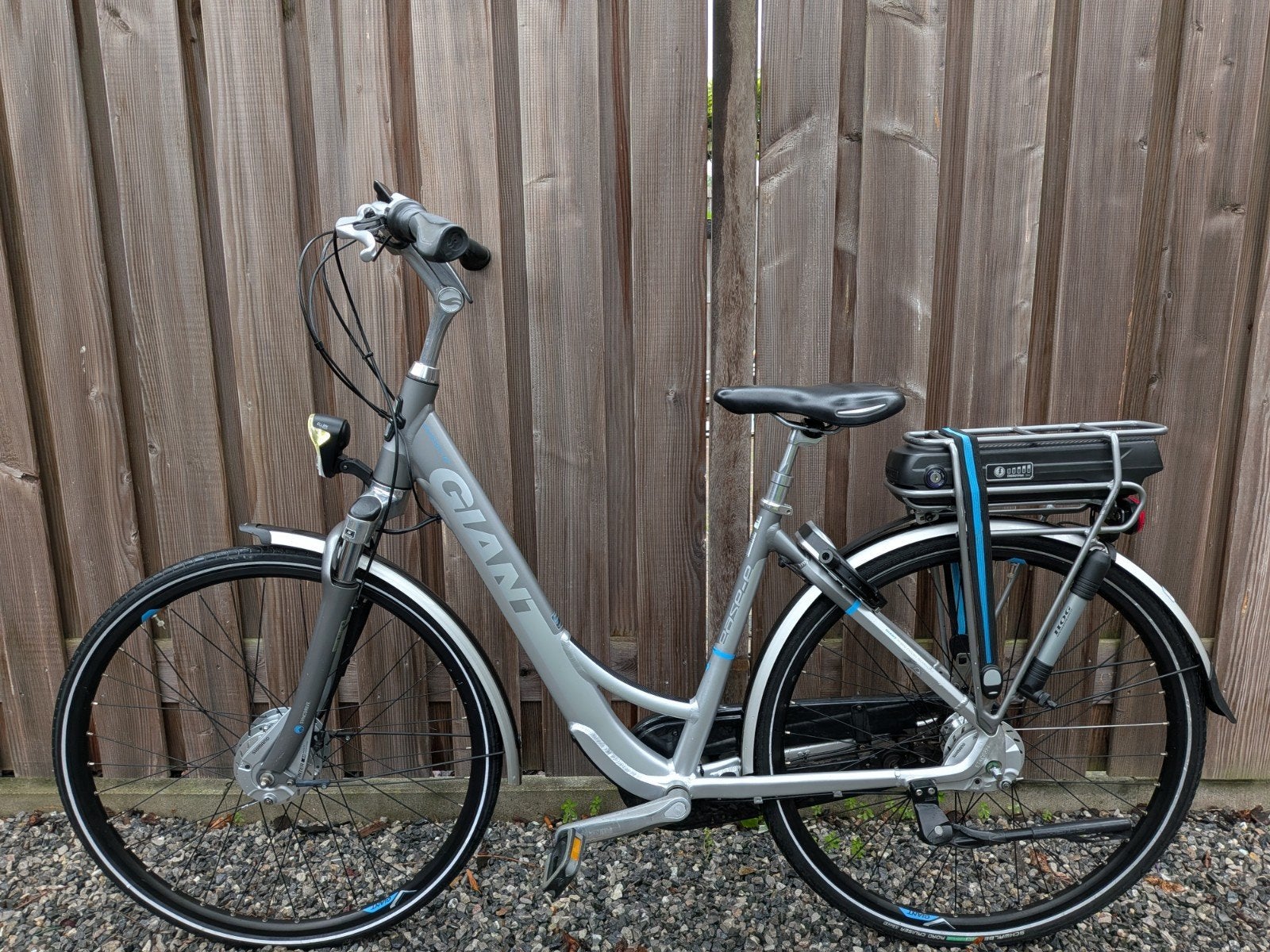 Giant Ease-e elektrische fiets maat M., Zo goed als nieuw, 51 tot 55 cm, 50 km per accu of meer, Giant