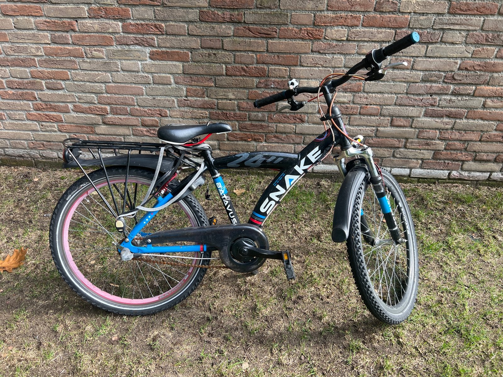 Batavus Snake kinderfiets - 24 inch, Ophalen, Gebruikt, Velgrem, Versnellingen