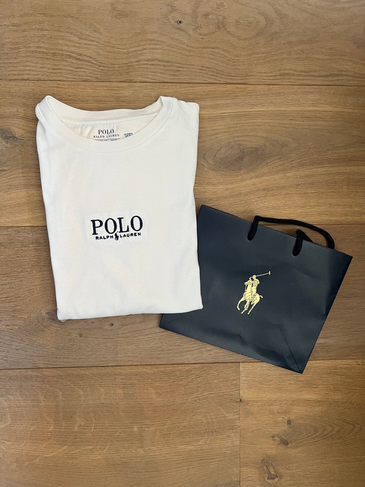 Polo Ralph Lauren T-shirt wit maat 10-12 jaar bieden mag!, Kinderen en Baby's, Kinderkleding | Maat 152, Verzenden, Zo goed als nieuw