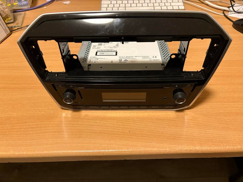 Originele Radio VW Up! / Seat Mii / Skoda Citigo (MIB2 Entry, Ophalen of Verzenden, Zo goed als nieuw