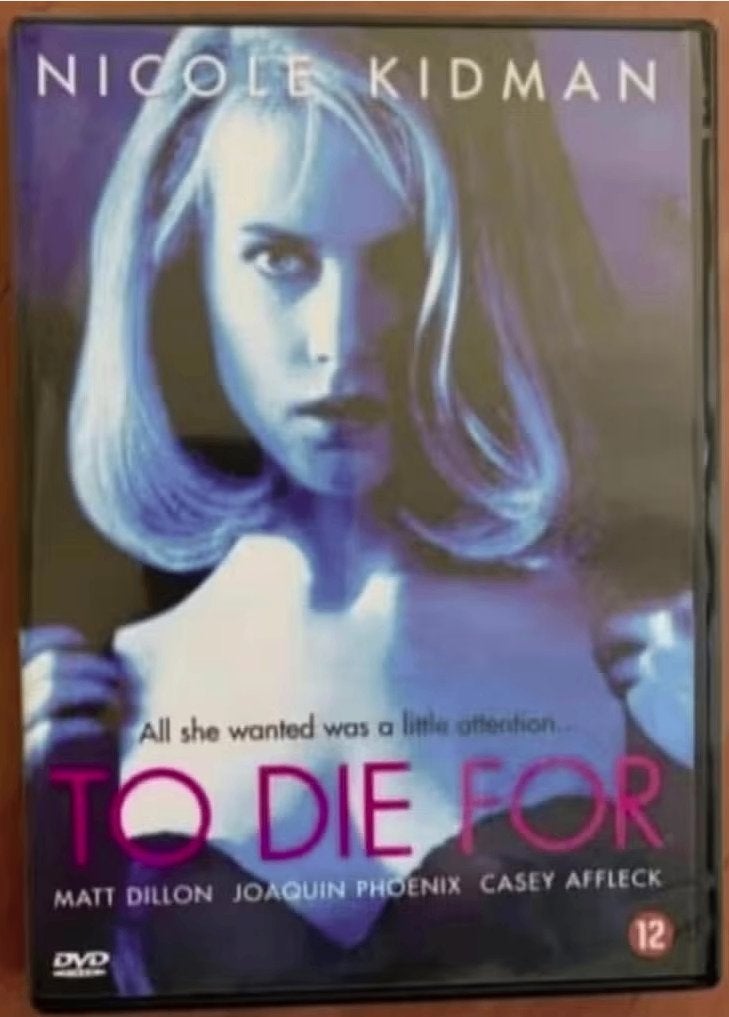DVD To die for; Nicole Kidman, Matt Dillon, Joaquin Phoenix, Vanaf 12 jaar, Ophalen of Verzenden, Zo goed als nieuw