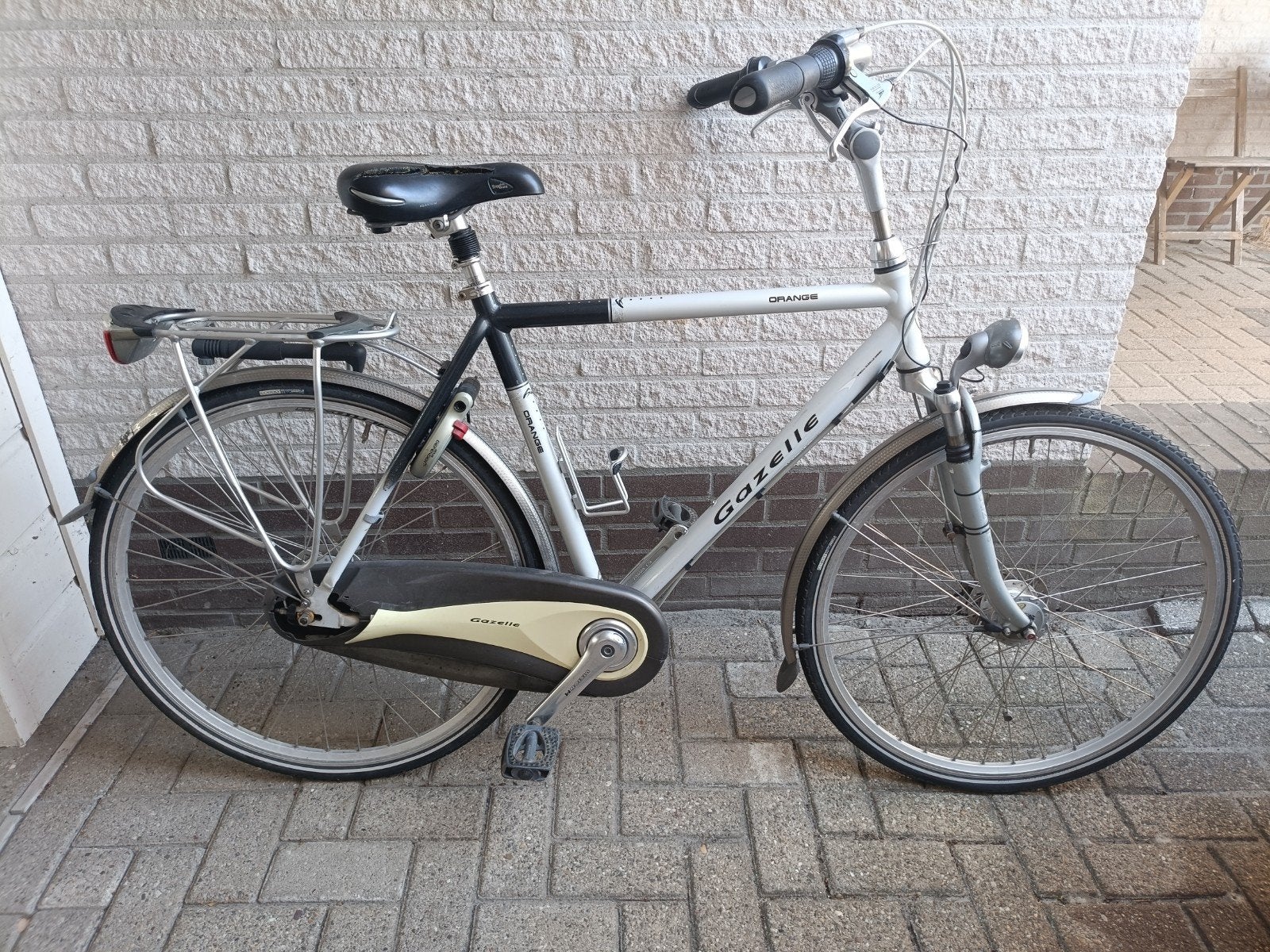 goed onderhouden Gazelle Orange fiets, Ophalen, 53 tot 56 cm, Velgrem, Versnellingen