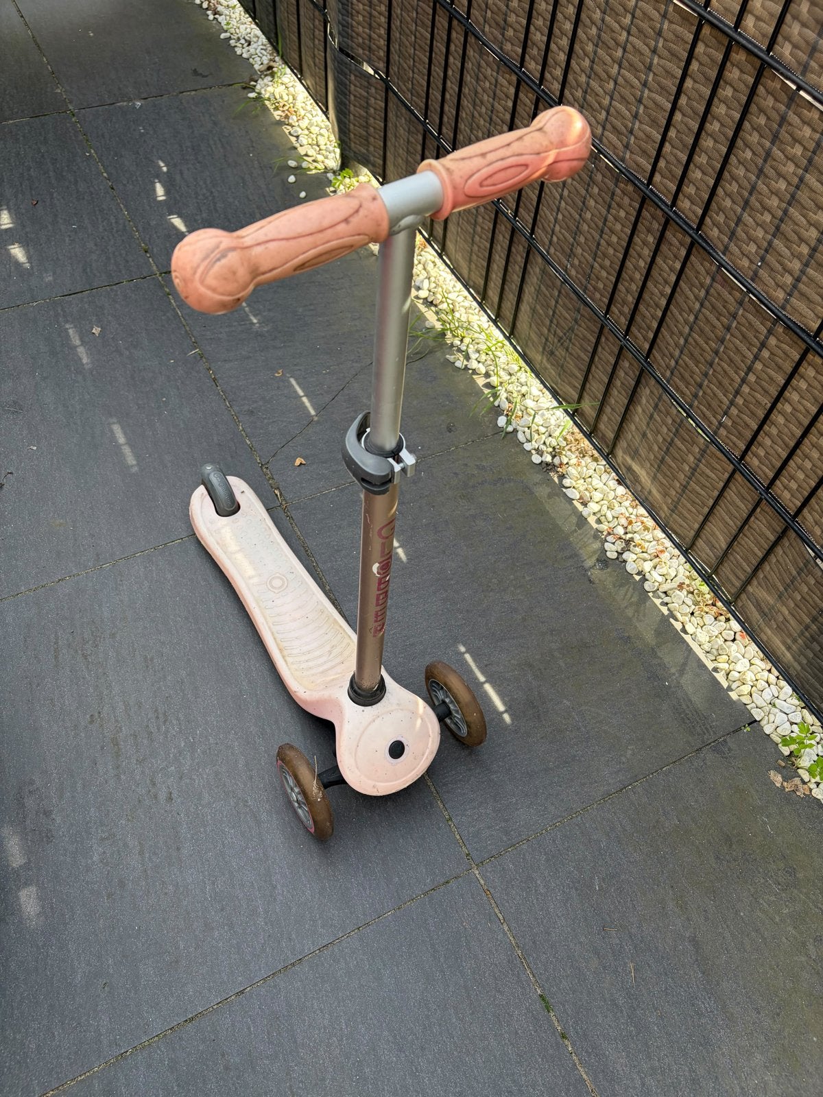 Kinderstep roze met 3 wielen, Fietsen en Brommers, Ophalen, Gebruikt, Gewone step