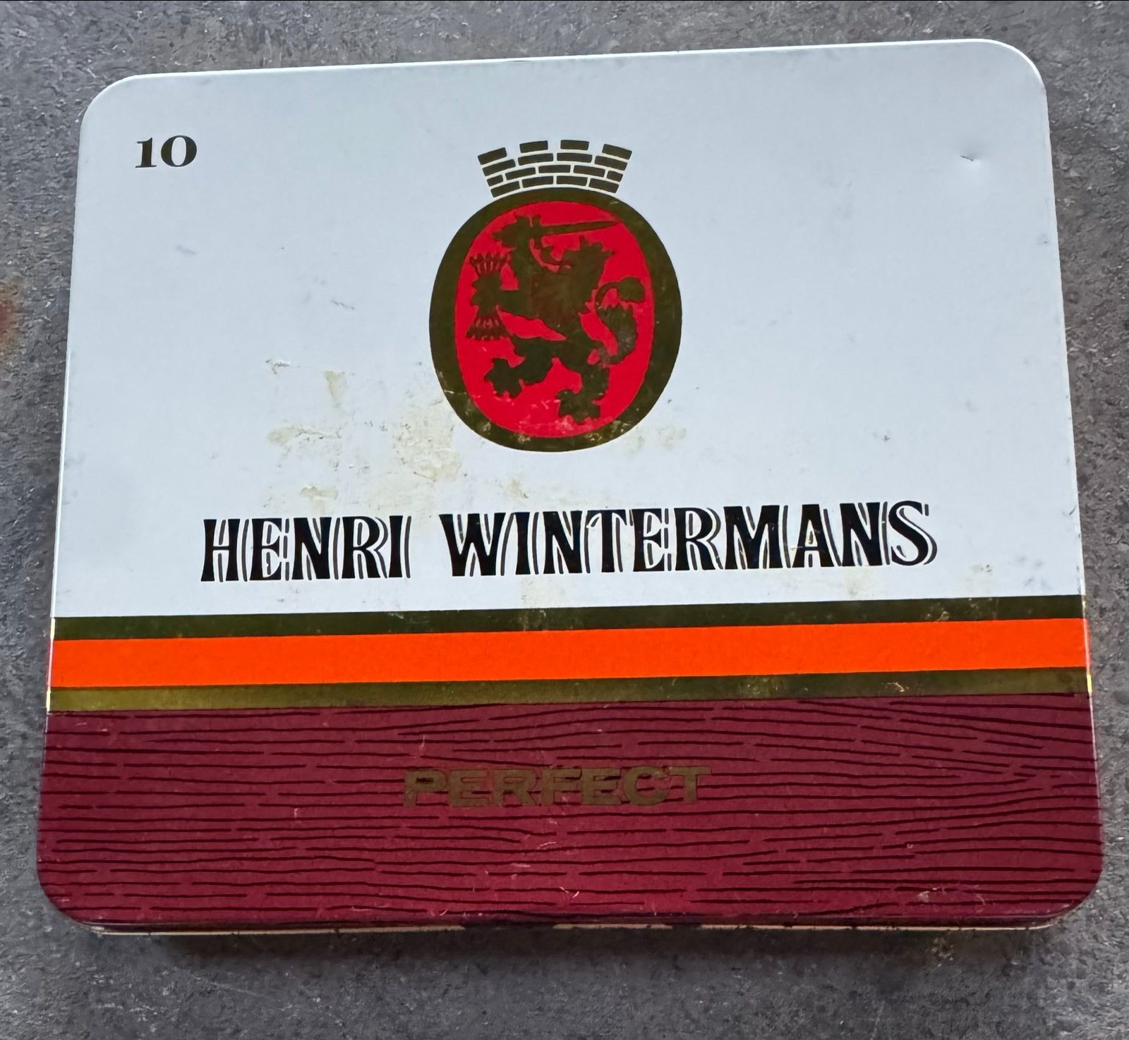 Vintage Henri Wintermans Perfect sigarenblikje, Verzamelen, Ophalen of Verzenden, Gebruikt, Overige, Overige merken