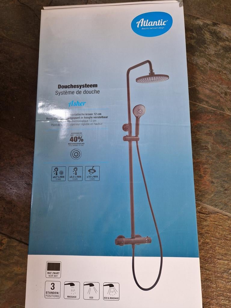 Douche systeem, Doe-het-zelf en Verbouw, Sanitair, Ophalen, Nieuw, Douche