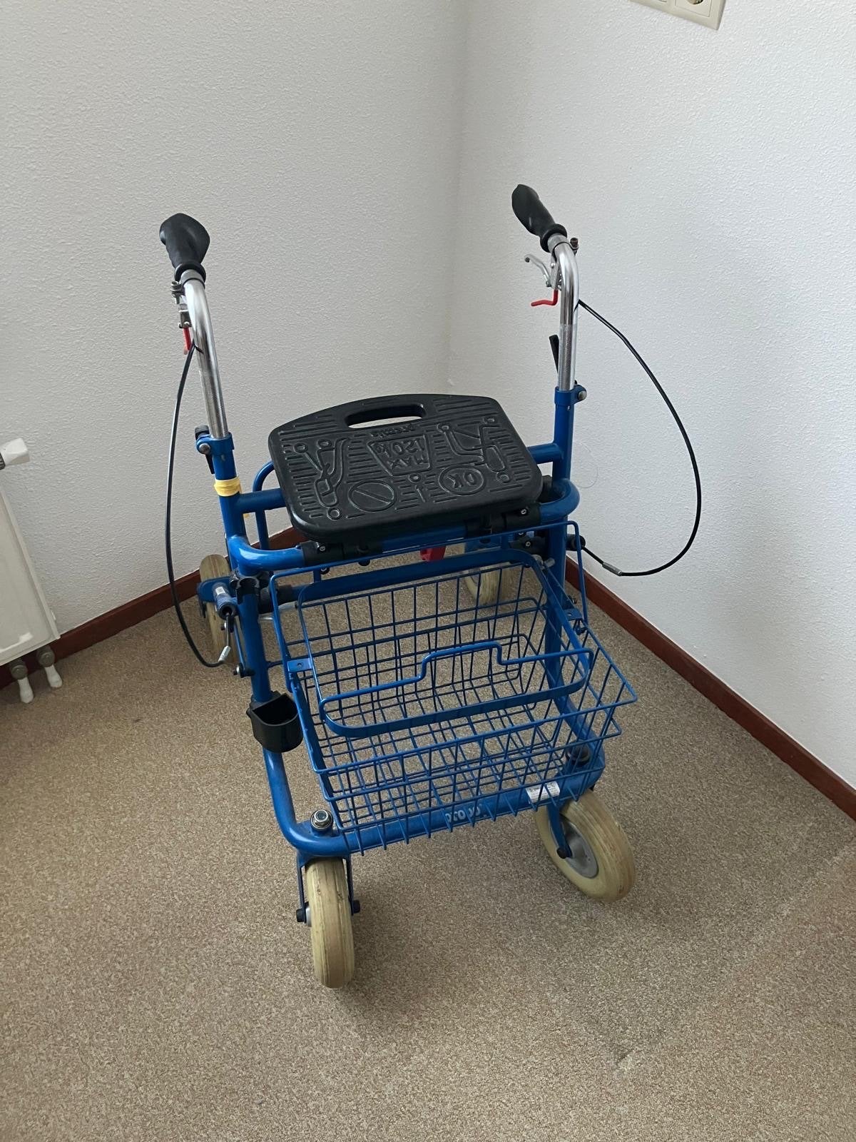 4 stuks rollators, Ophalen