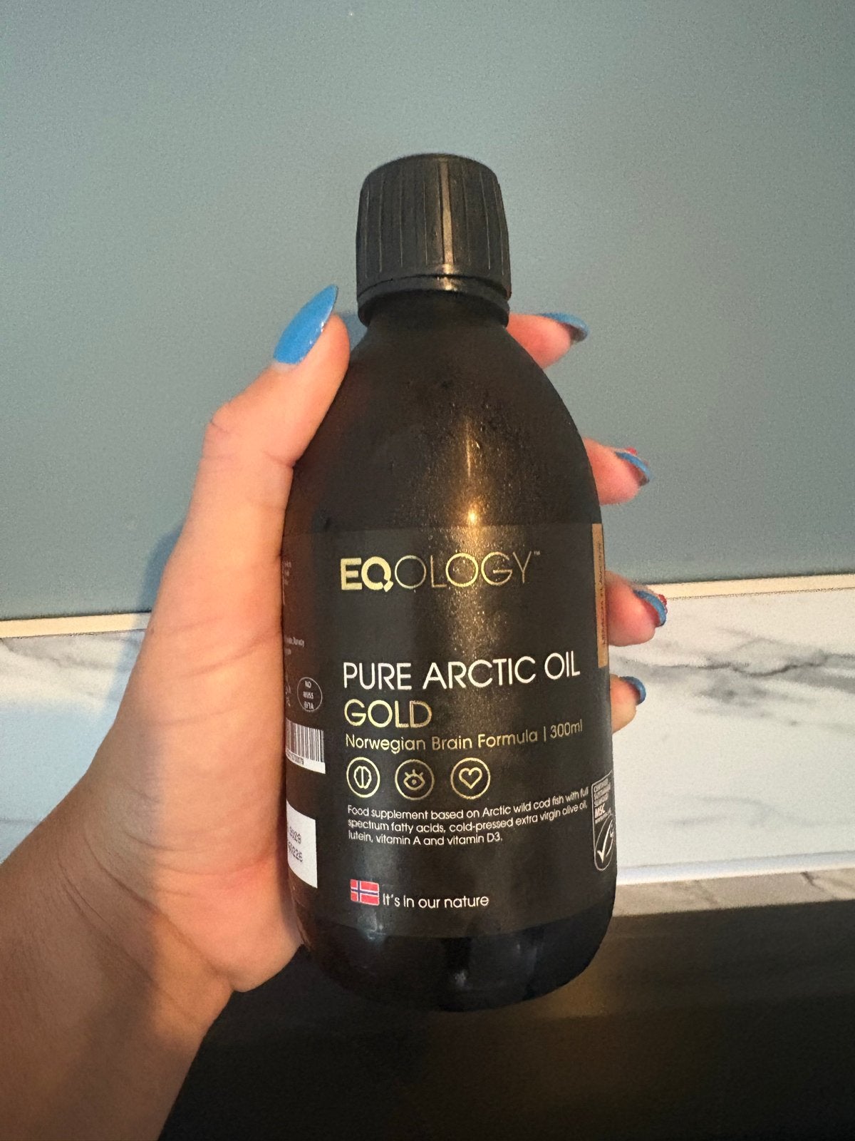 EQOLOGY Pure Arctic Oil Gold, Ophalen of Verzenden, Nieuw, Poeder of Drank