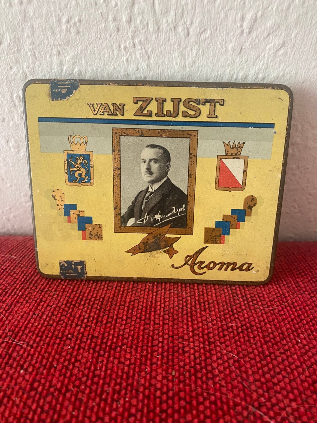 Blikje van Zijst Aroma, Ophalen of Verzenden, Gebruikt, Overige