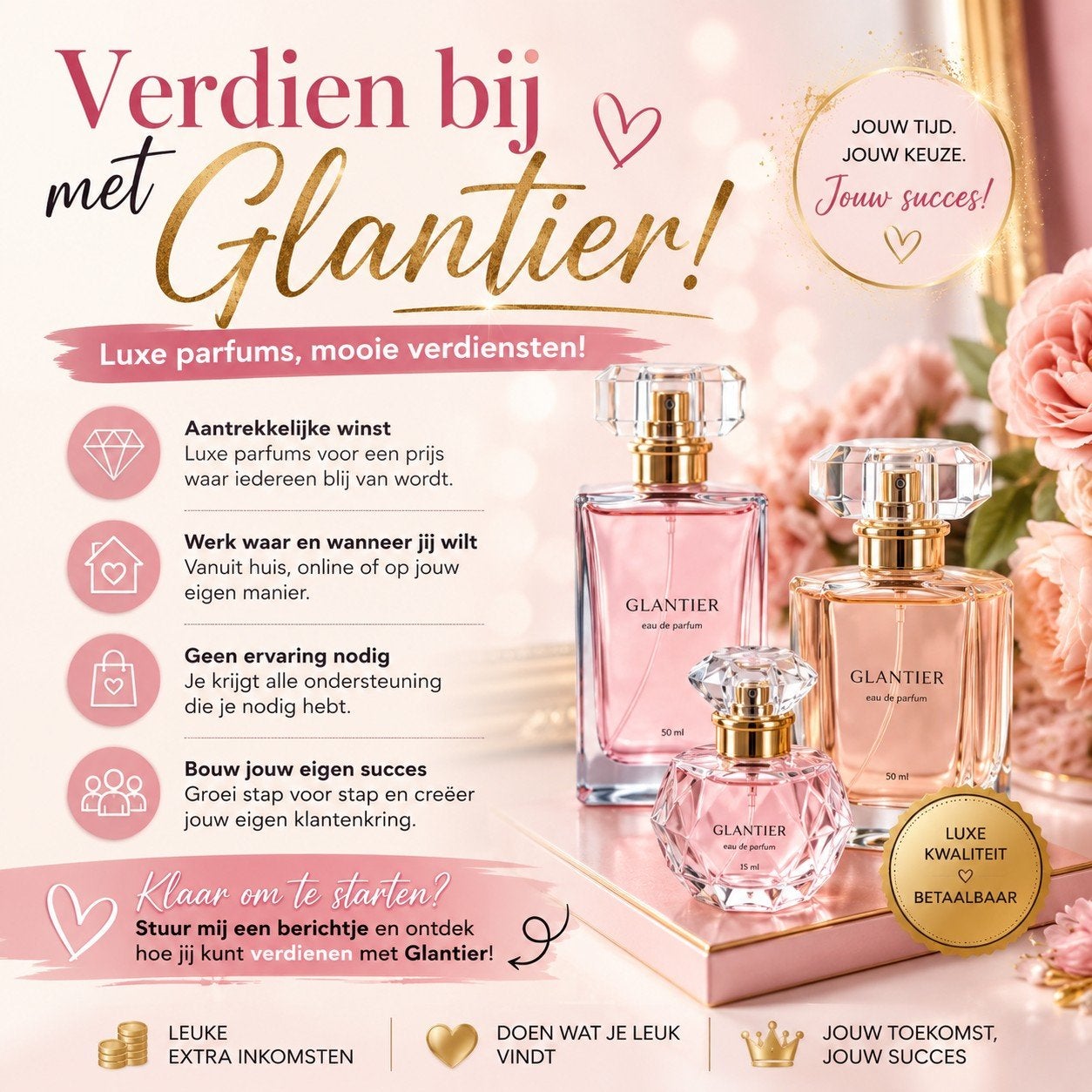 Thuiswerk, bijverdienen extra inkomen, gratis inschrijven,, Starter, Overige vormen, Overige niveaus, Geschikt als bijbaan