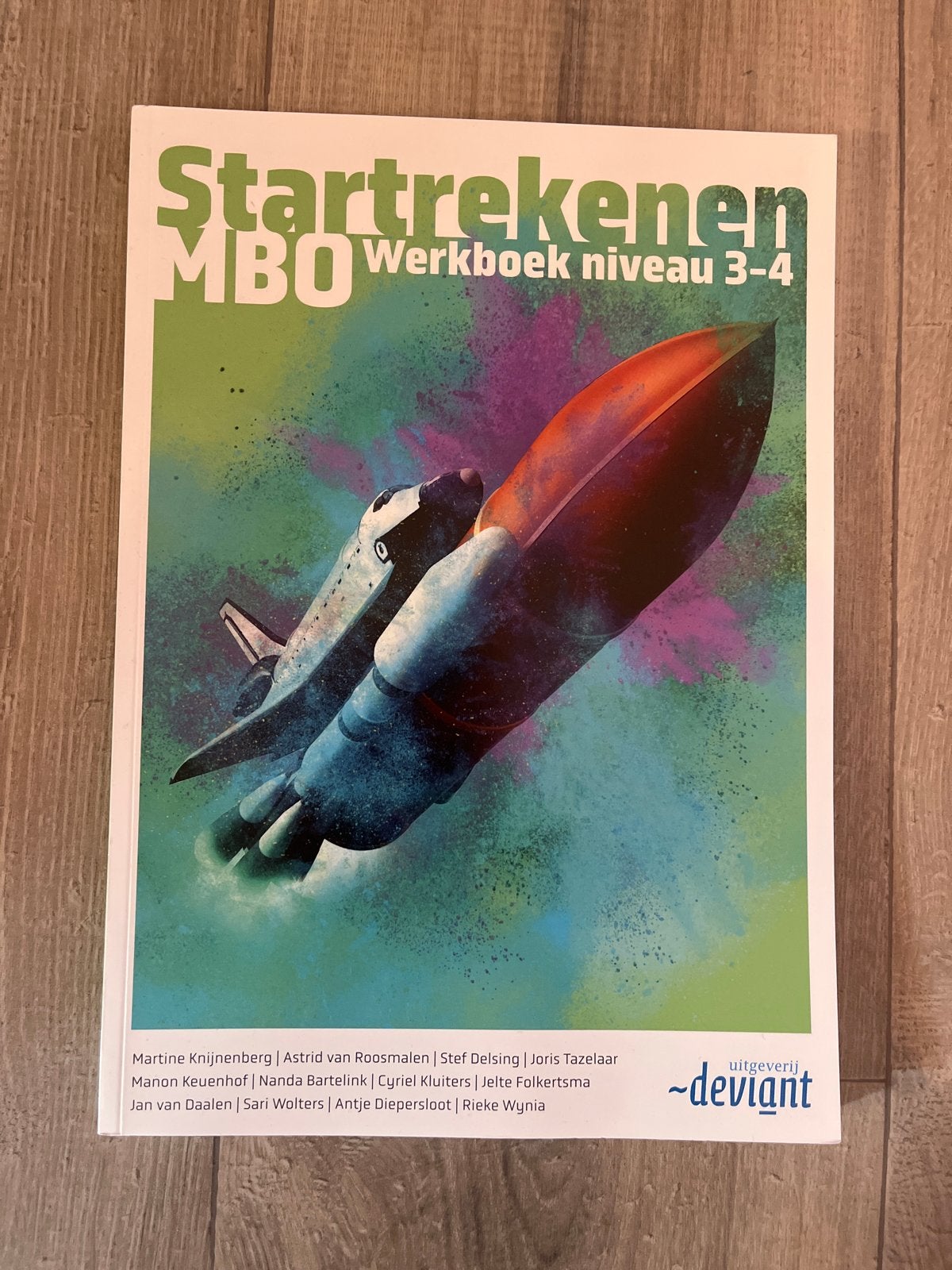 Startrekenen MBO Werkboek niveau 3-4, Ophalen of Verzenden, Beta, Zo goed als nieuw, MBO