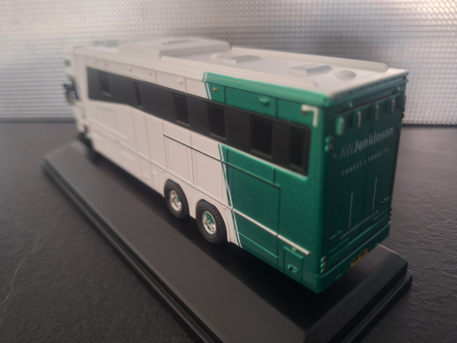 Scania Topline Horsebox Schaal 1:76, Oxford, Ophalen of Verzenden, Bus of Vrachtwagen, Oxford