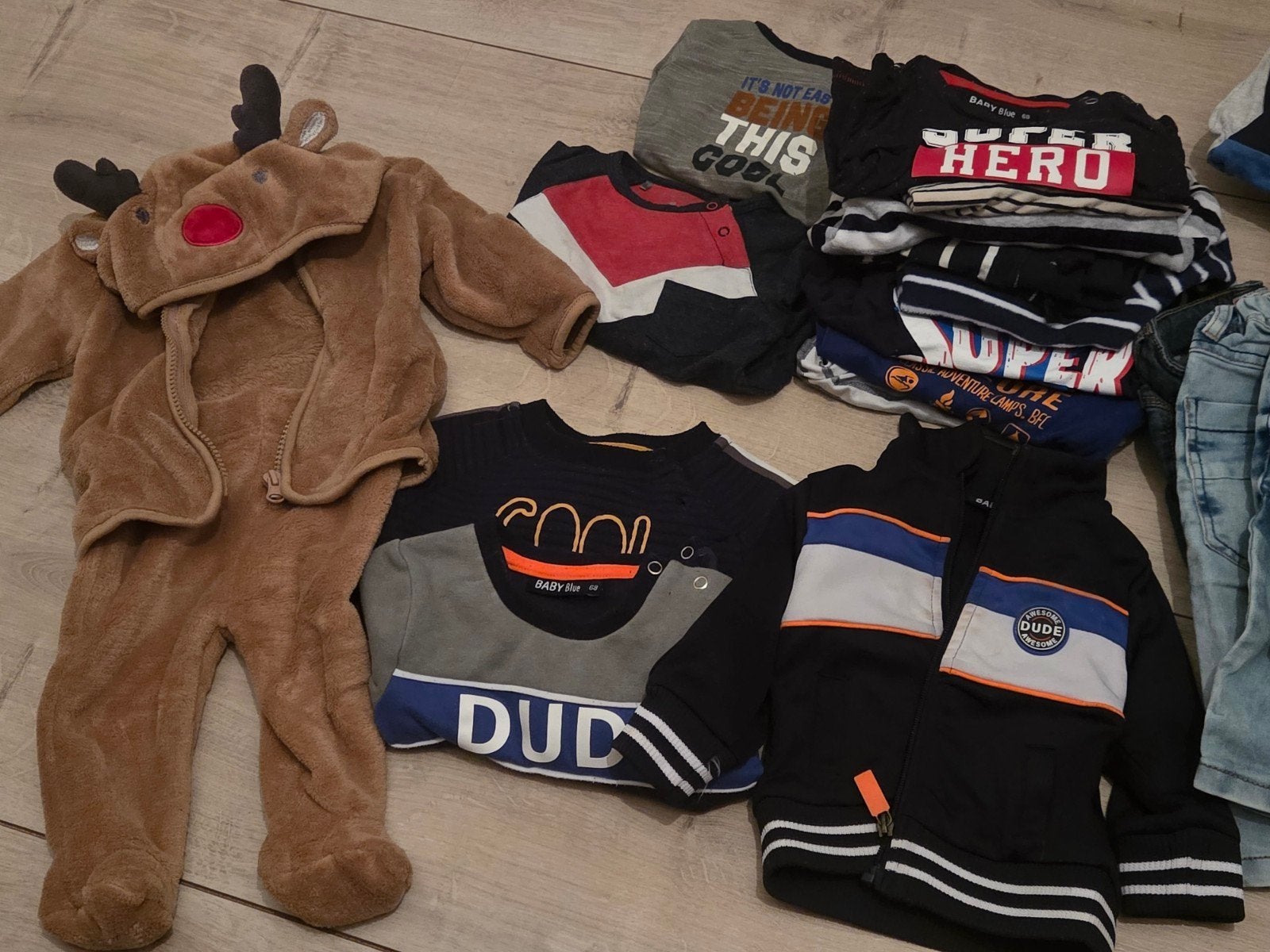 Kledingpakket baby jongen maat 62/68, Ophalen, Gebruikt, Maat 62