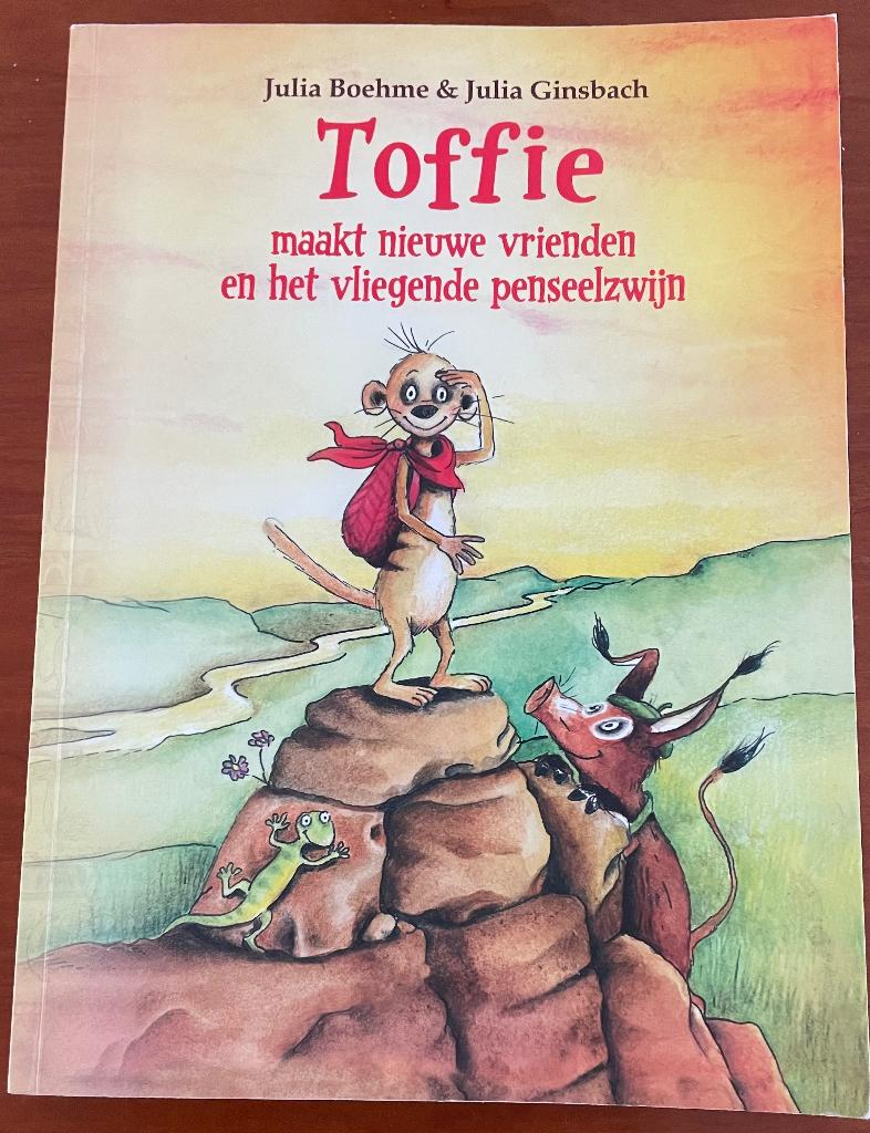 Toffie maakt nieuwe vrienden en het vliegende penseelzwijn, Boeken, Verzenden, Zo goed als nieuw, Fictie algemeen
