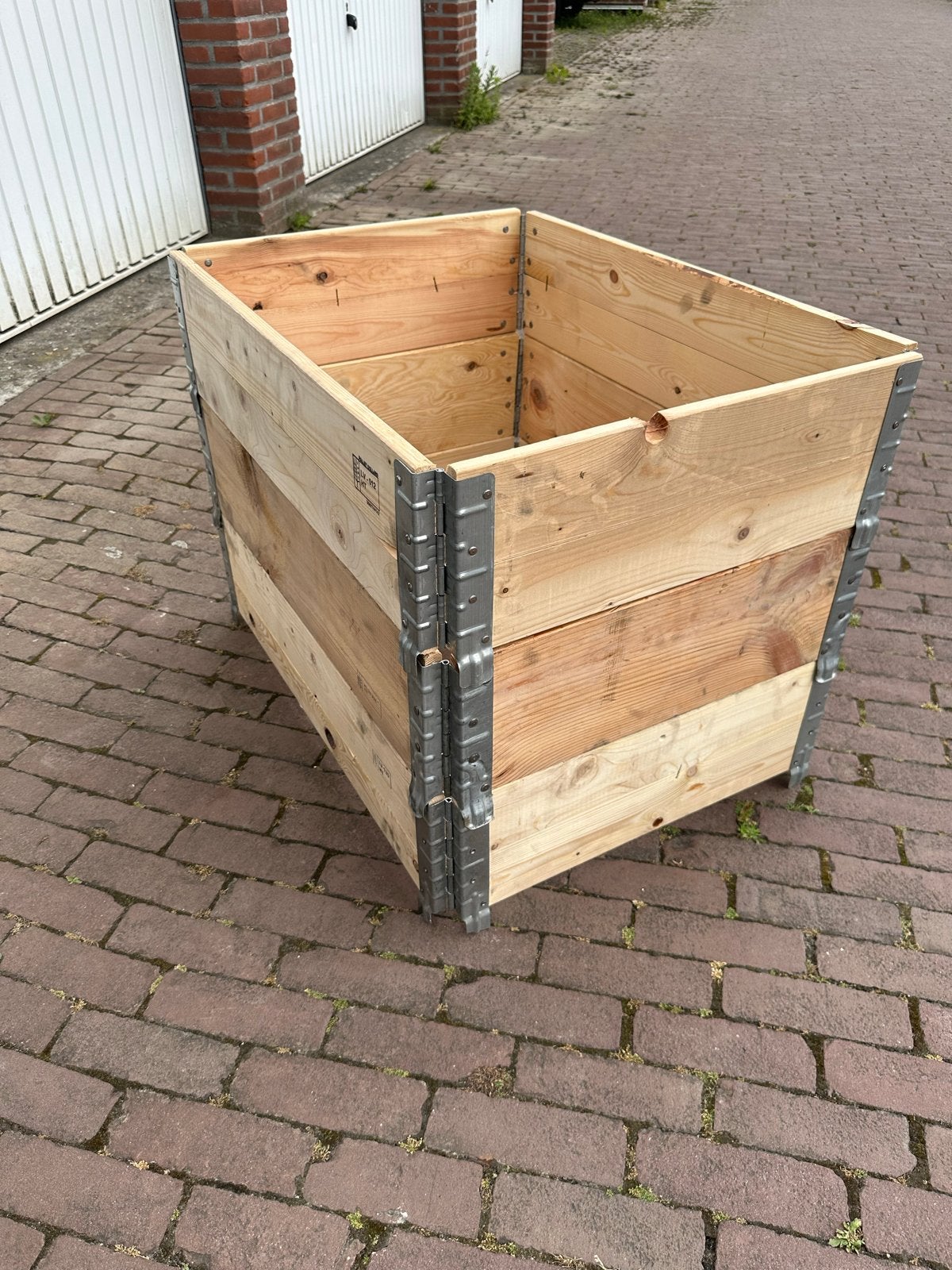 Houten Palletrand / Moestuinbak - Ideaal voor uw tuin, Gebruikt, Ophalen of Verzenden, 60 tot 100 cm, Rechthoekig