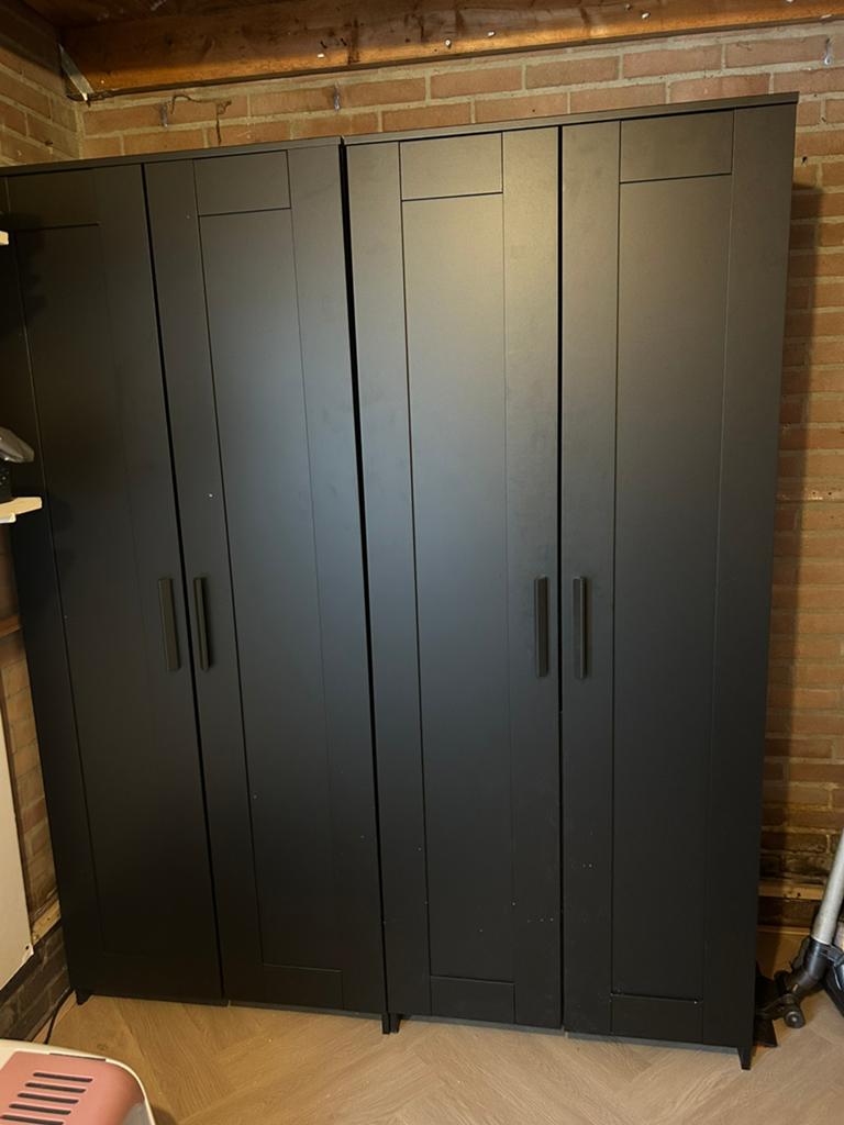 Kledingkast Ikea BRIMNES, Ophalen, Gebruikt, 50 tot 100 cm, 150 tot 200 cm
