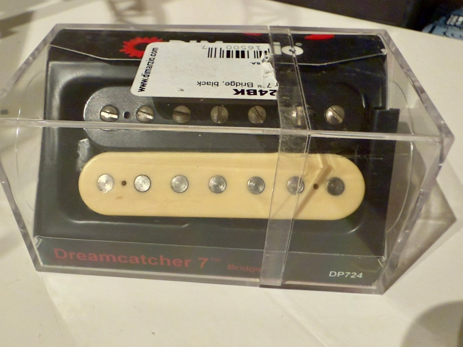 Dimarzio Paf7 7 string pickup, Muziek en Instrumenten, Ophalen of Verzenden, Zo goed als nieuw, Solid body, Overige merken