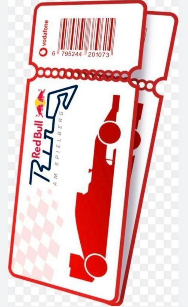 2x F1 Oostenrijk Tickets - Red Bull Ring Weekend tickets, Tickets en Kaartjes, Twee personen