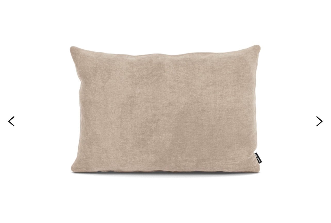 3 Kussens Sofa Company Danny Cream, Ophalen of Verzenden, Zo goed als nieuw, Beige, Rechthoekig