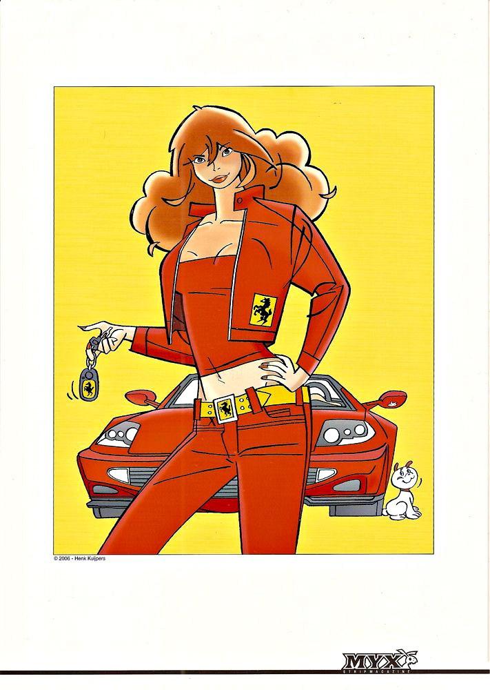 Franka Prent - MYX Magazine 2006 - Henk Kuijpers, Verzamelen, Verzenden, Overige figuren, Zo goed als nieuw, Plaatje, Poster of Sticker
