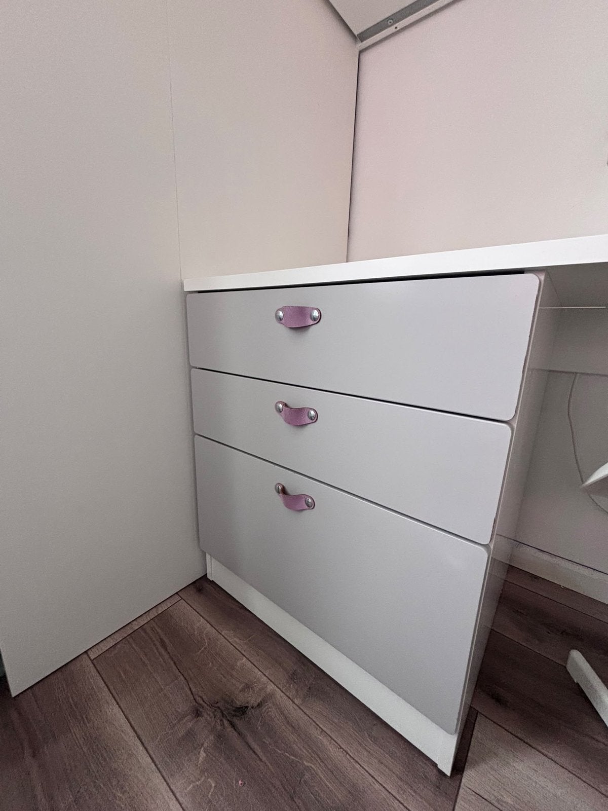 IKEA SMÅSTAD Hoogslaper met bureau en kast, Ophalen, Gebruikt, Eenpersoons, 200 cm