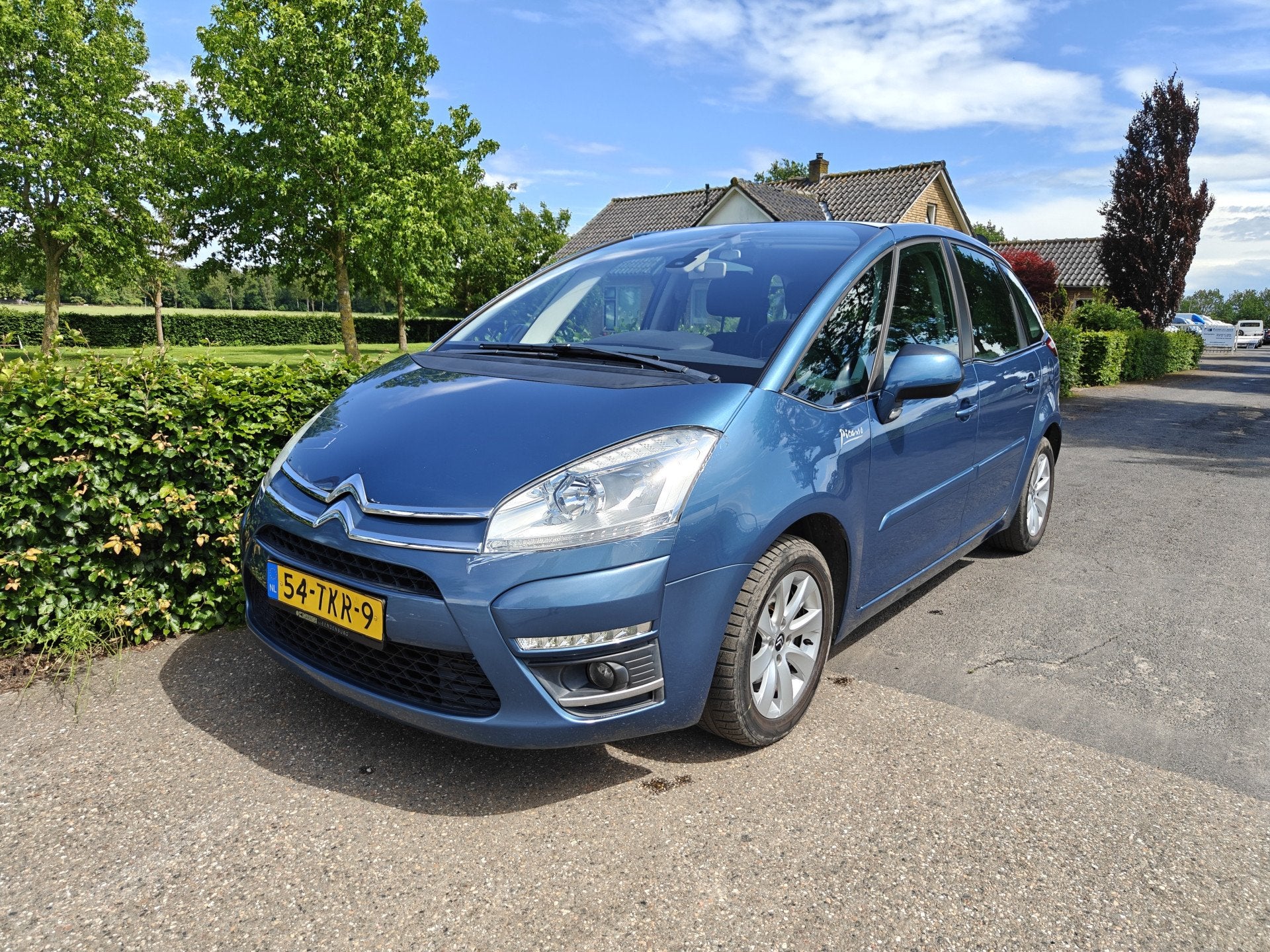 Citroën C4 Picasso 1.6 VTi Collection CLIMA/NAVI BJ 2012, Wijheseweg 65
8107PJ  BROEKLAND OV, NL, Citroën, Blauw, Handgeschakeld