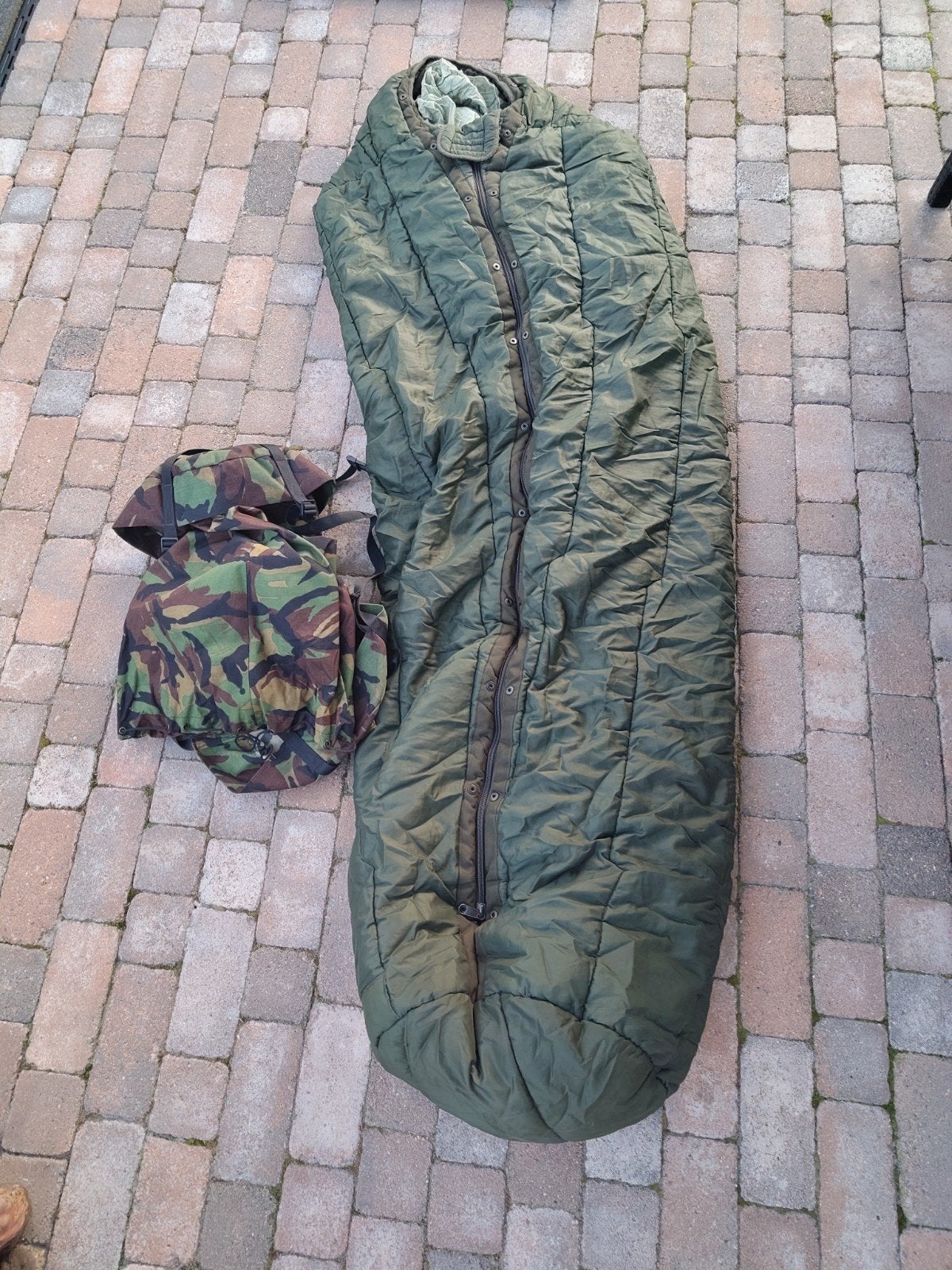 Militaire slaapzak M90, Ophalen of Verzenden, Gebruikt