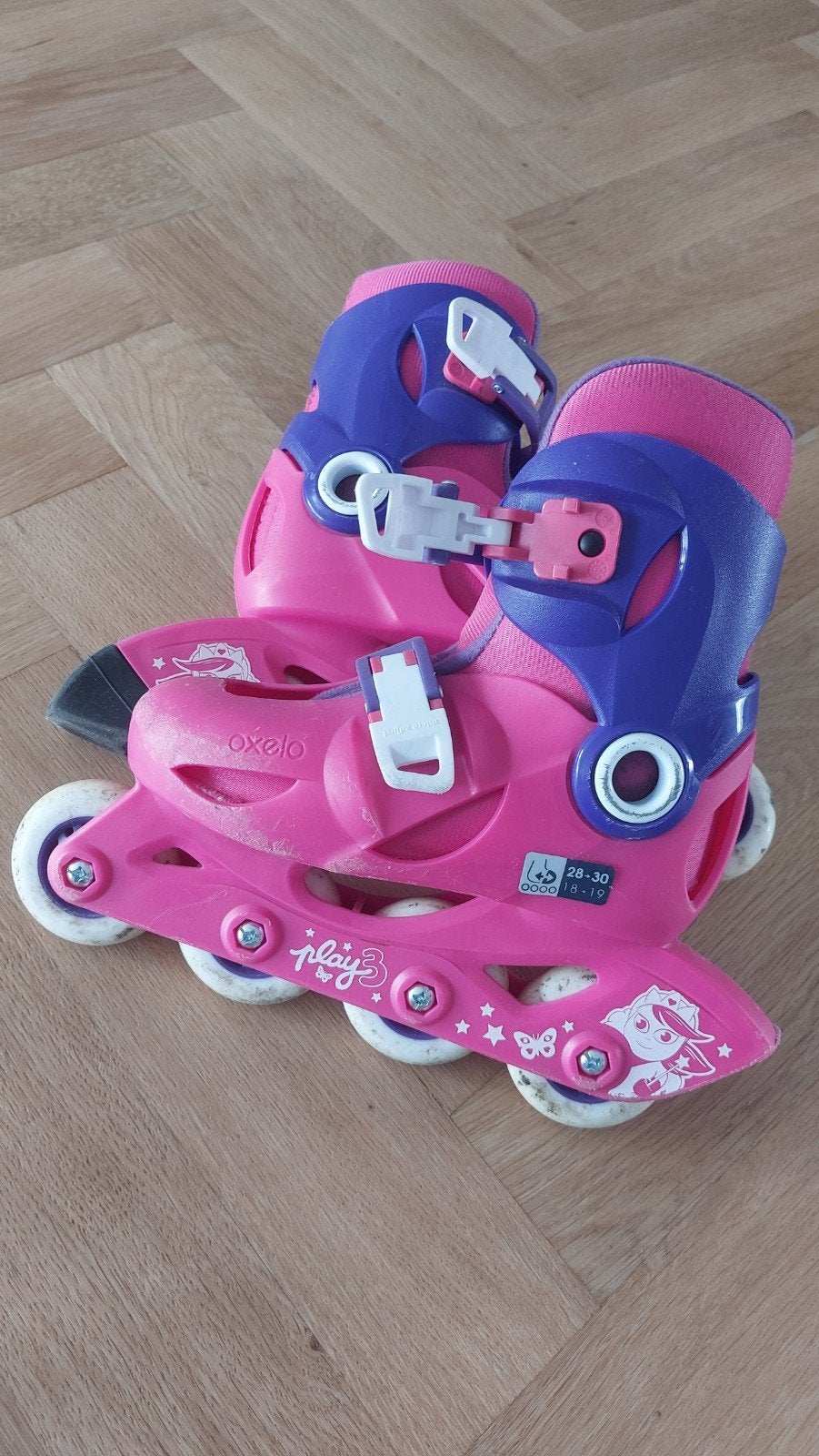 Oxelo Kinderskates Play 3 - Verstelbaar Maat 28-30, Sport en Fitness, Skeelers, Ophalen of Verzenden