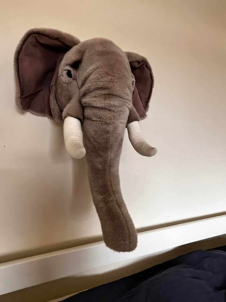 Bibib Olifant, Ophalen of Verzenden, Zo goed als nieuw, Wanddecoratie