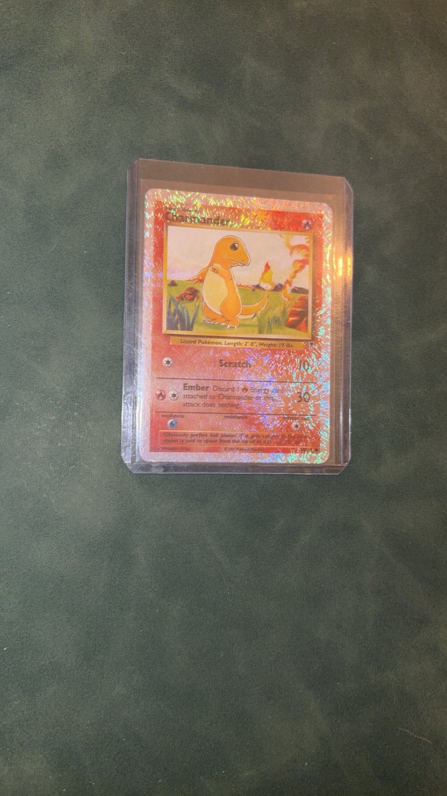 Charmander reverse holo legendary collection 70/110 pokemon, Ophalen of Verzenden, Zo goed als nieuw