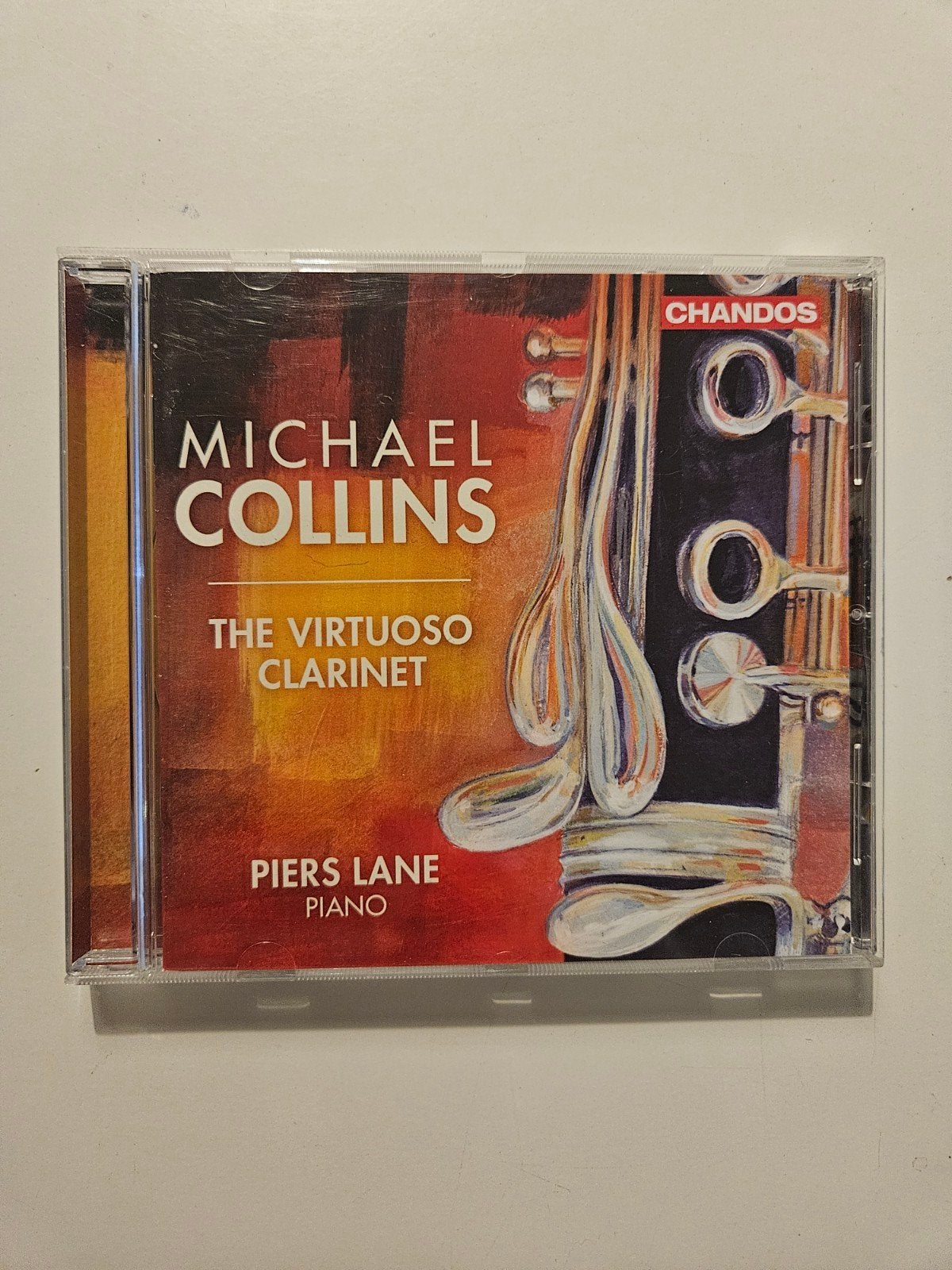 Michael Collins & Piers Lane – The Virtuoso Clarinet (Chando, Ophalen of Verzenden, Zo goed als nieuw