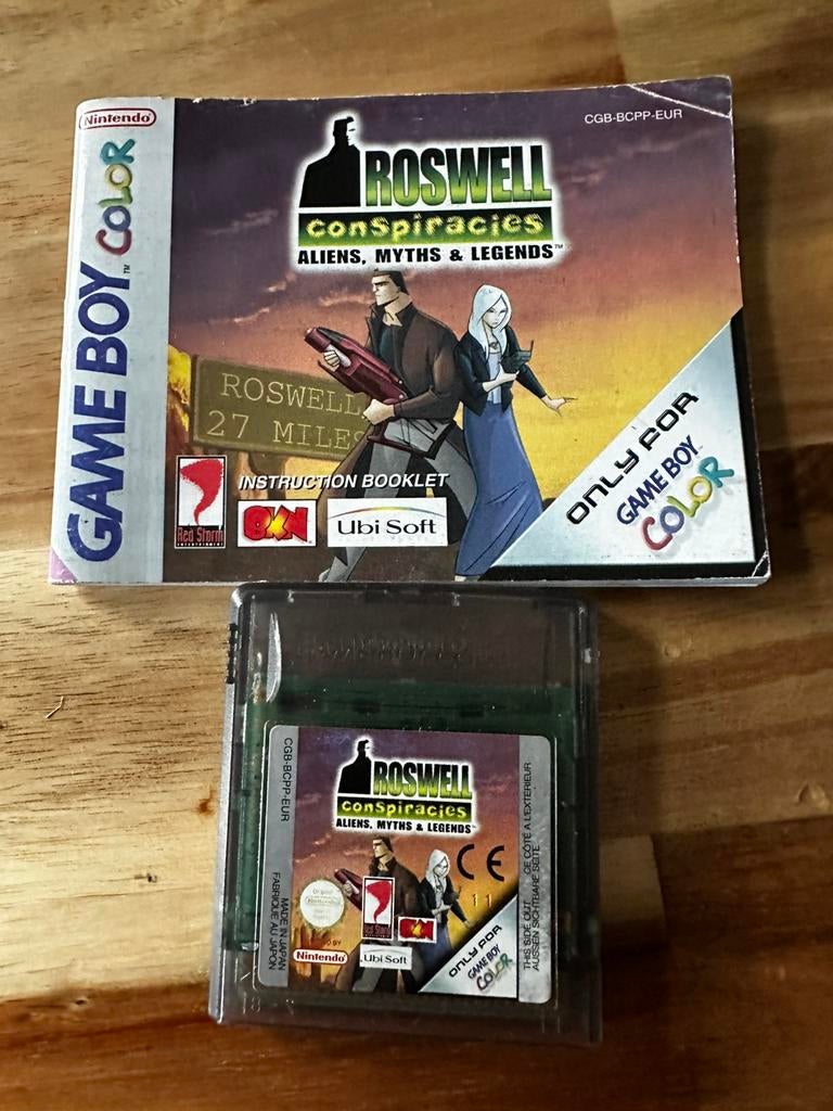 Gameboy Roswell Aliens, Avontuur en Actie, 1 speler, Ophalen of Verzenden, Zo goed als nieuw