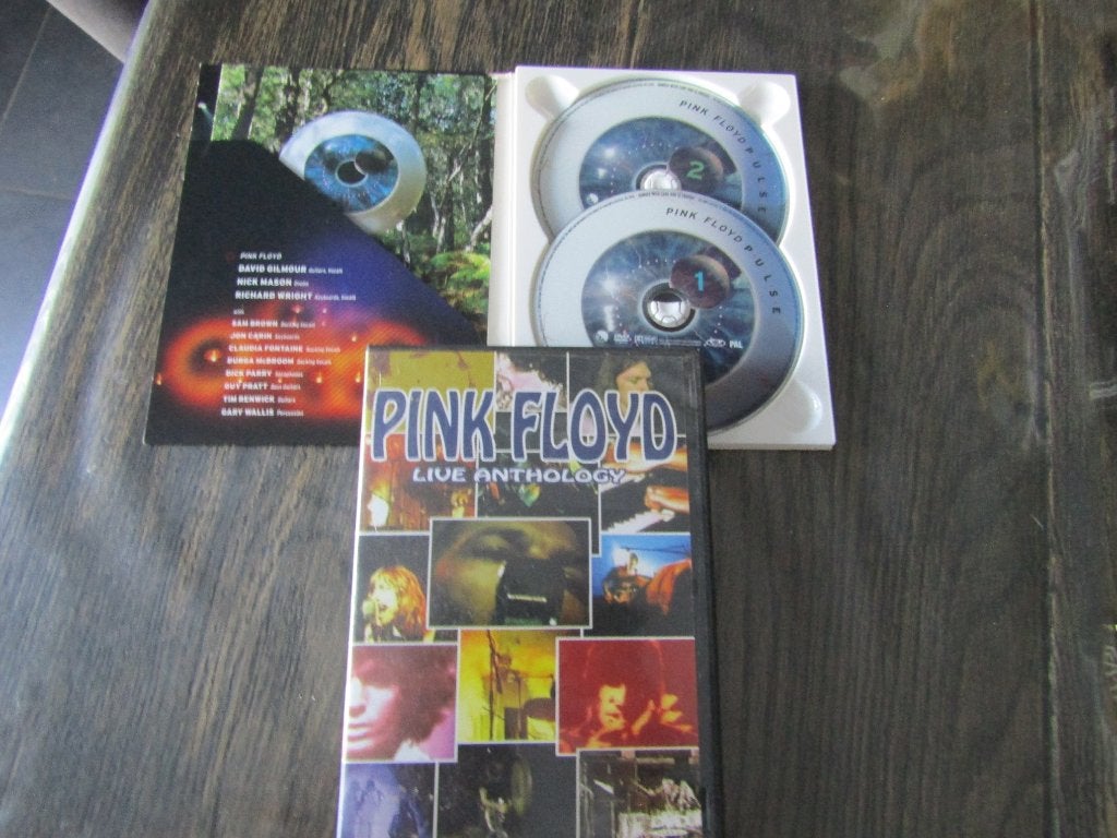 PINK FLOYD PULSE + ANTHOLOGY, Cd's en Dvd's, Alle leeftijden, Ophalen of Verzenden, Gebruikt, Concert
