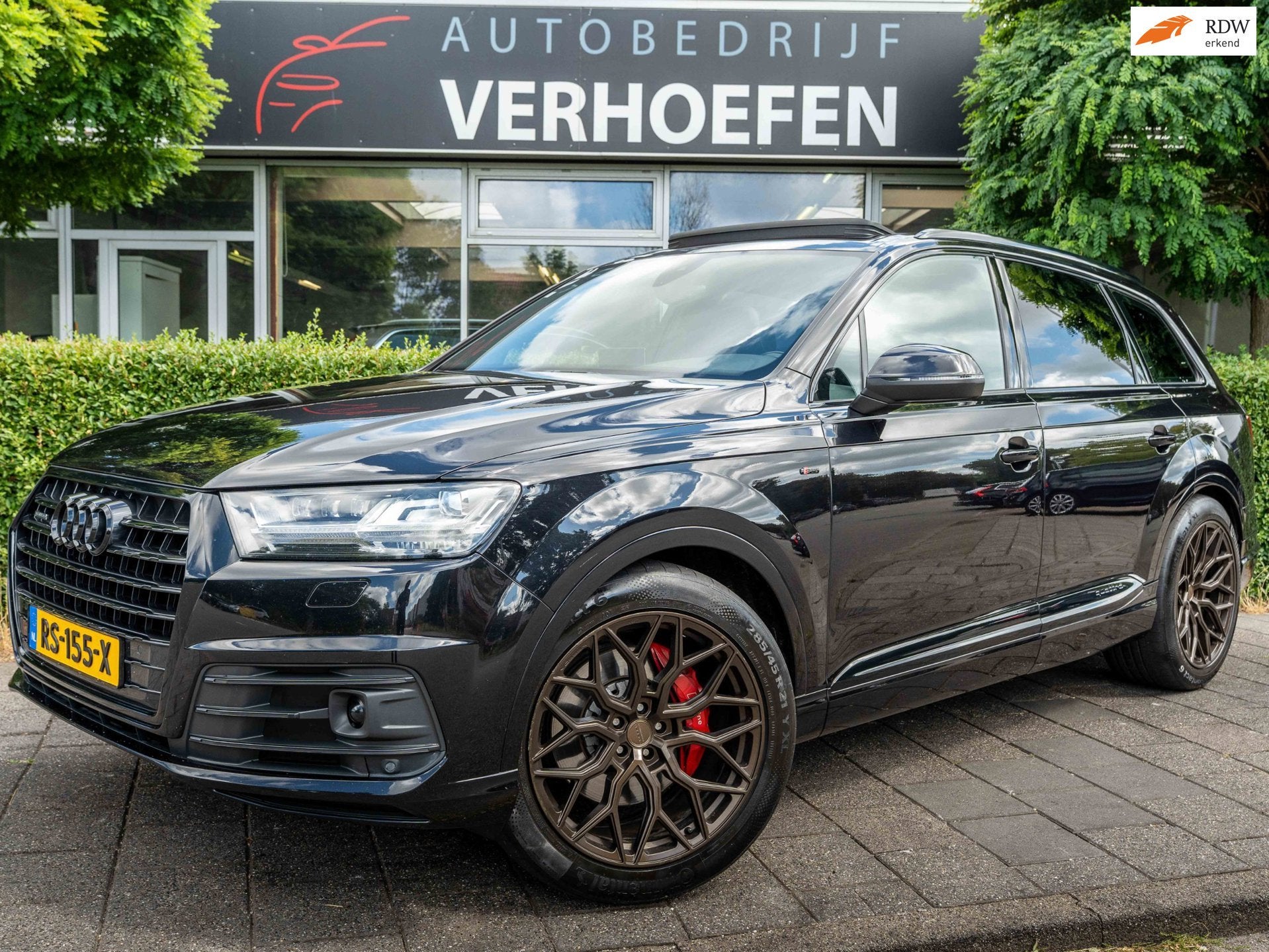 Audi Q7 3.0 TDI quattro Pro Line + 7p - STOEL VERW - PARK CA, Auto's, Automaat, Gebruikt, 241 €/maand, 7 stoelen