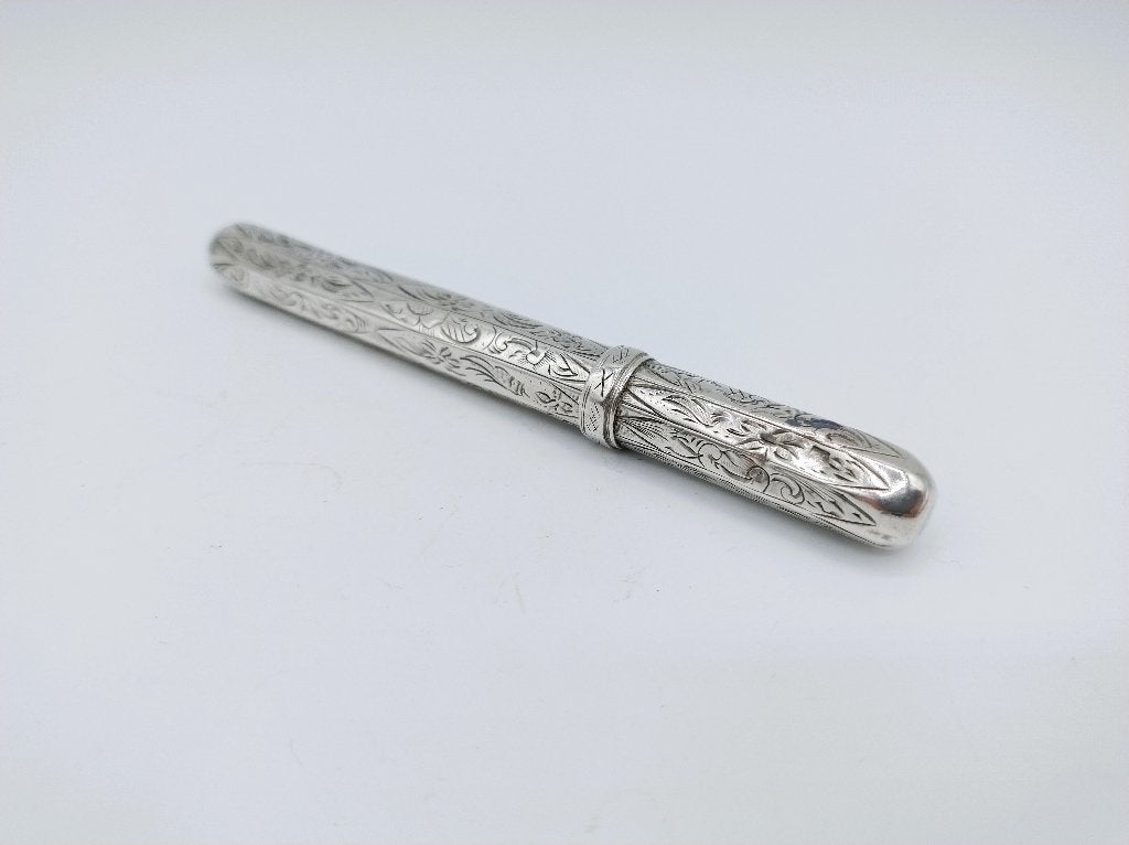 Zilveren naaldenkoker, Nederland, 19e eeuws