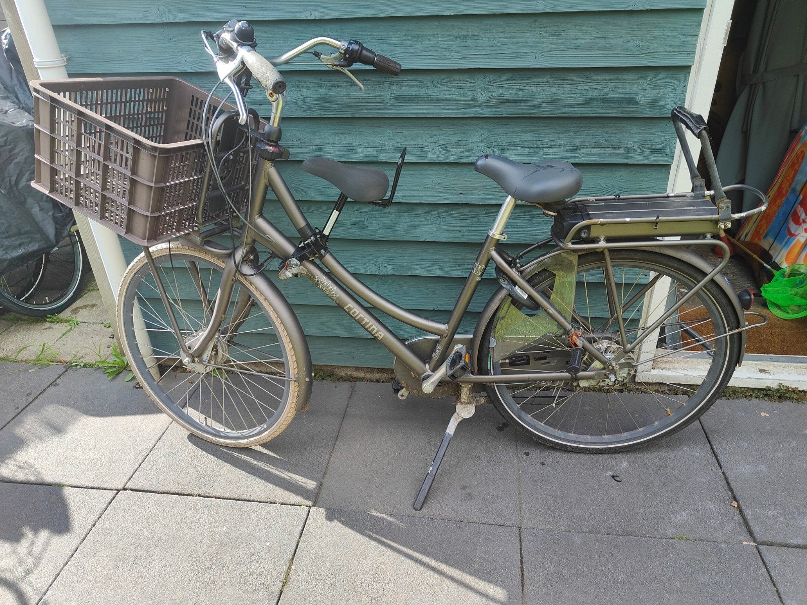 Elektrische fiets Cortina, Fietsen en Brommers, Fietsen | Dames | Omafietsen, Ophalen, Gebruikt