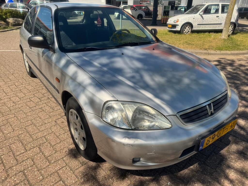 Honda Civic 1.4 I City 2001 Grijs, Voorwielaandrijving, 15 km/l, 74 pk, 31 €/maand