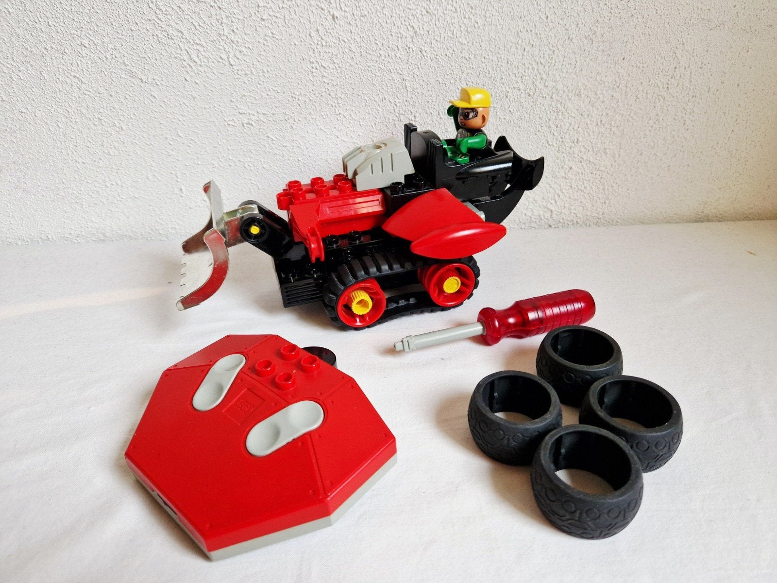KOOPJE Duplo Toolo set 2949 goed werkend remote controle, Kinderen en Baby's, Speelgoed | Duplo en Lego, Ophalen of Verzenden