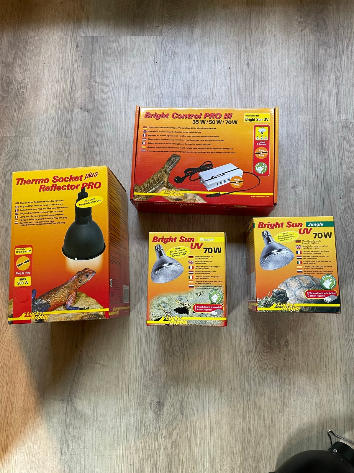 Lampen terrarium, Ophalen, Zo goed als nieuw
