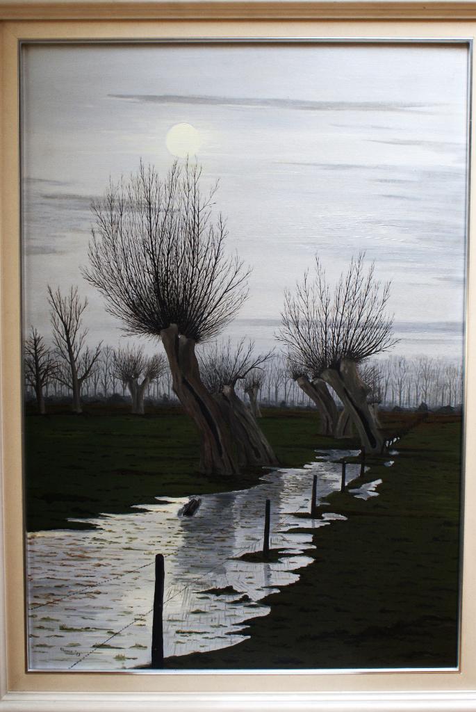 kunst  Wilgenlandschap Spoordonk {Oirschot}, Ophalen