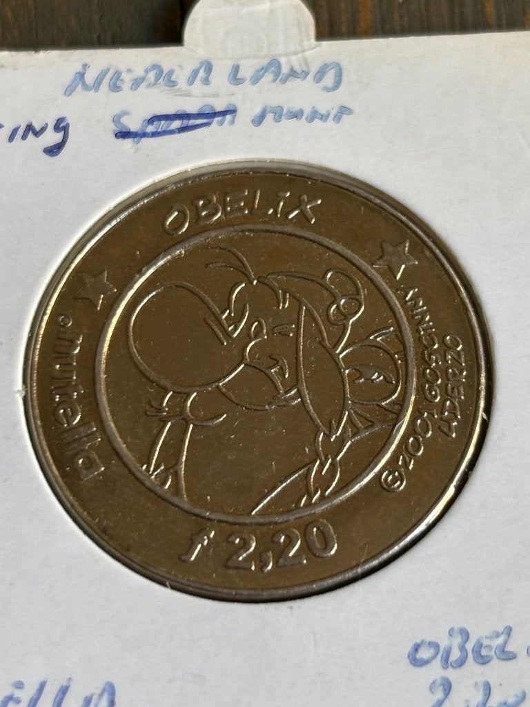 Nutella Euro Obelix, Ophalen of Verzenden, Overige materialen, Nederland
