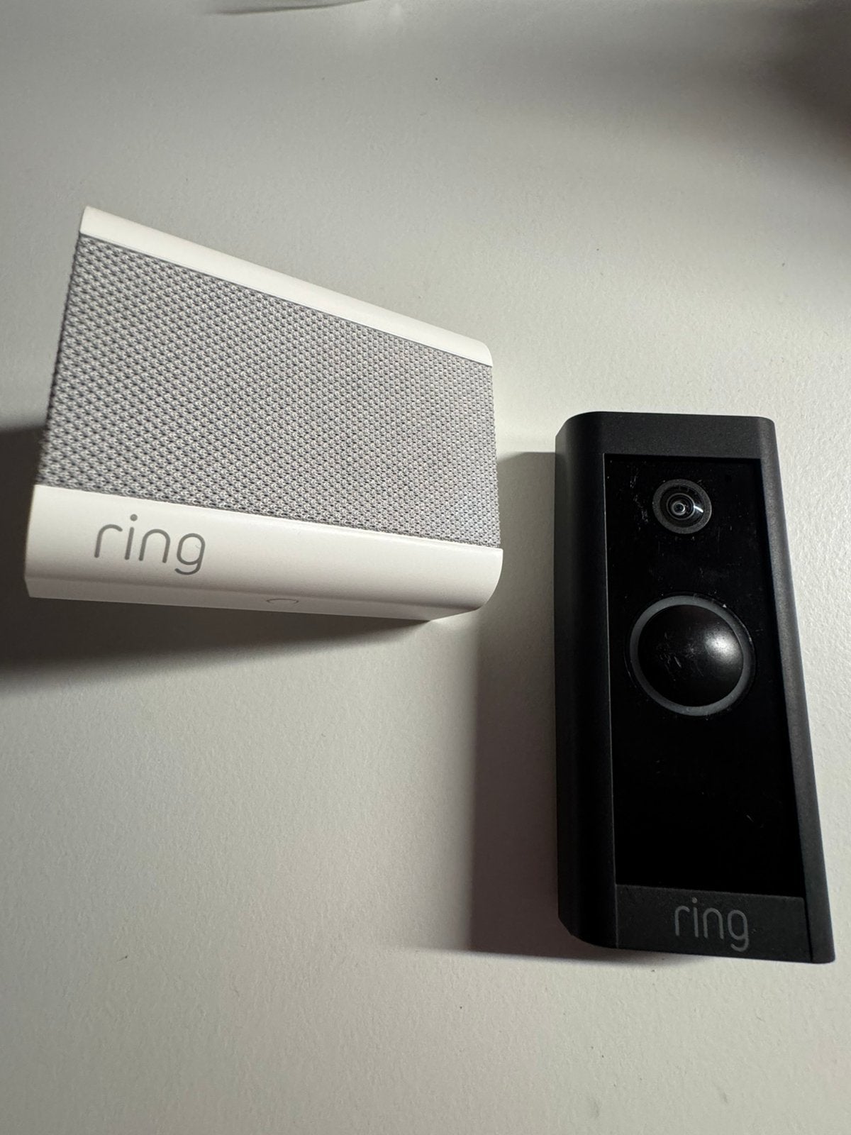 Ring Video Deurbel bedraad met Chime (2e generatie), Verzenden, Bewegingsdetectiesensor, Gebruikt, Bedraad