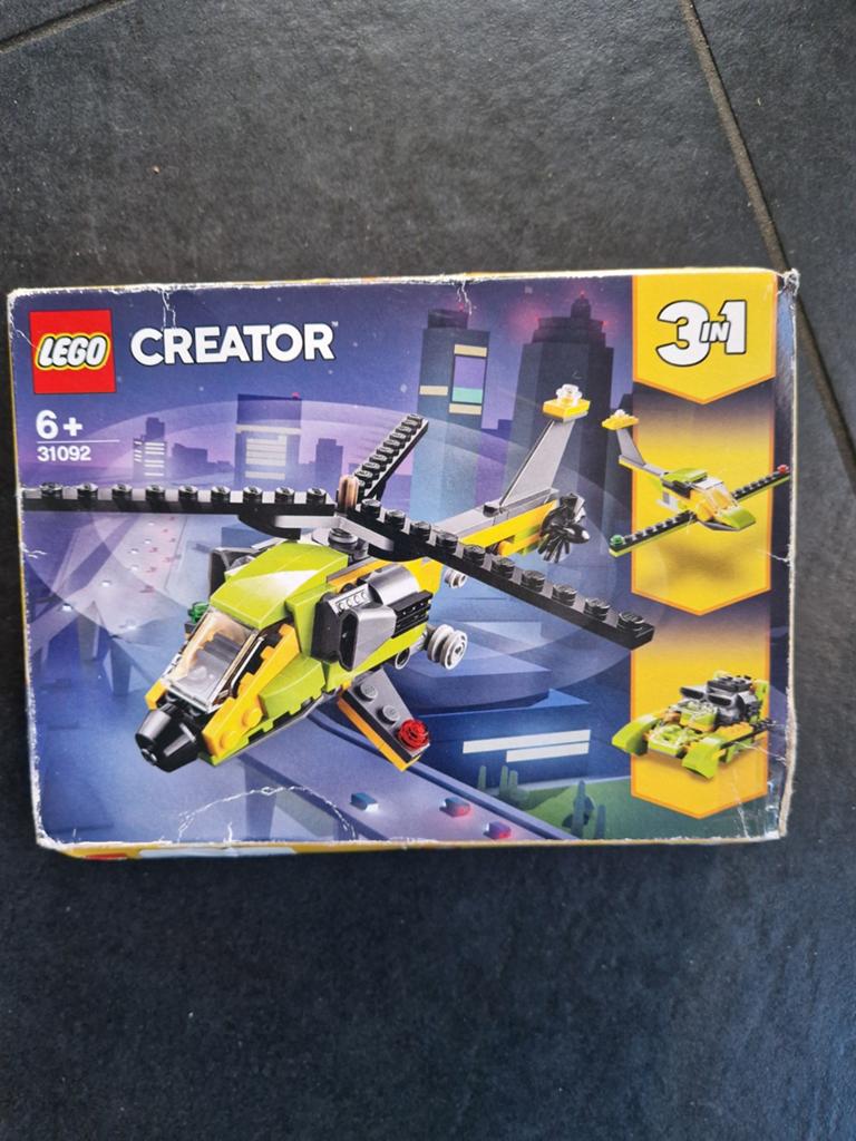 LEGO Creator 31092 Helikopter Avontuur 3-in-1, Compleet, Gebruikt, Lego, Ophalen of Verzenden