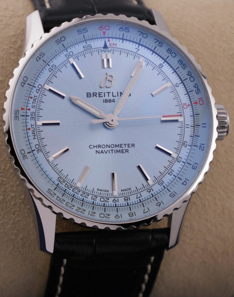 Breitling Navitimer Automatic 41 A17329171C1P1, Ophalen, Leer, Staal, Breitling