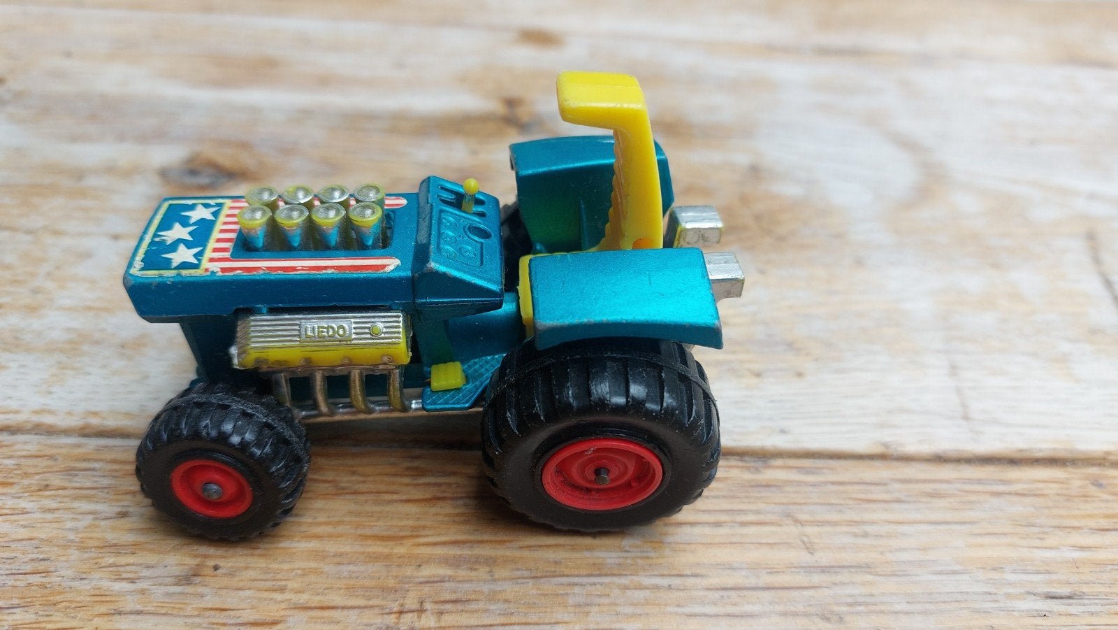 Matchbox Super Kings K-3 Mod Tractor Lesney England 1973, Ophalen of Verzenden, Gebruikt